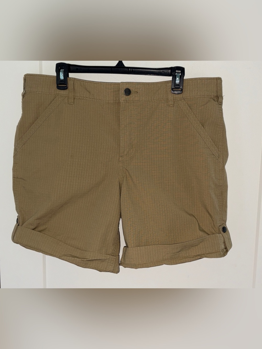 Carhartt original fit Ripstop shorts women's sz 16 EUC LN 104213